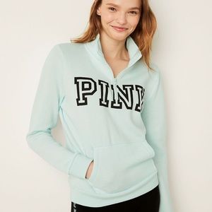 Victoria secret quarter zip pull over